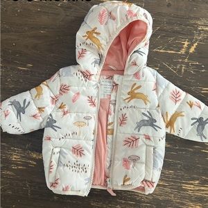 Baby puffer winter coat